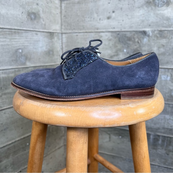 Bobbies La Romanciere Glitter Oxfords - Picture 2 of 14